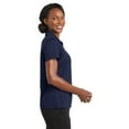 thumbnail image 3 of CornerStone Ladies Micropique Gripper Polo-XS (True Navy), 3 of 6