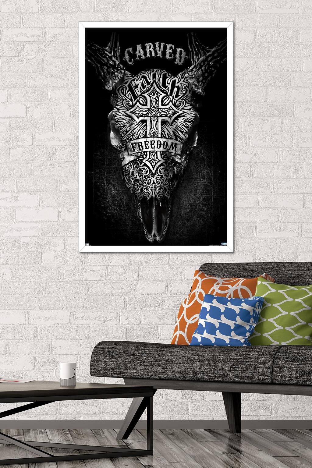 House of the Dragon - Shield Wall Poster, 14.725" x 22.375" Framed