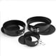 thumbnail image 4 of Molde para pasteles, moldes para pasteles redondos de inspiración desmontable, molde para hornear de base plana redonda, moldes para pasteles antiadherentes a prueba de fugas, 3 tamaños incluidos, 4 of 5