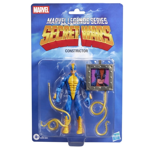 Marvel Legends Series Secret Wars Constrictor, Retro Marvel Comics Collectible 6 Inch Action Figure