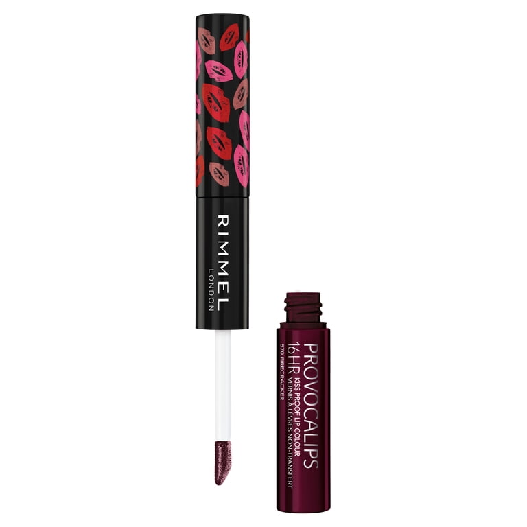 2 pack) Rimmel London Provocalips 16HR Kiss Proof Lip Colour
