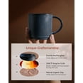 thumbnail image 5 of Famiware Star 4-Piece Stoneware 12 oz Coffee Mug Set, Nebulas Blue, 5 of 7