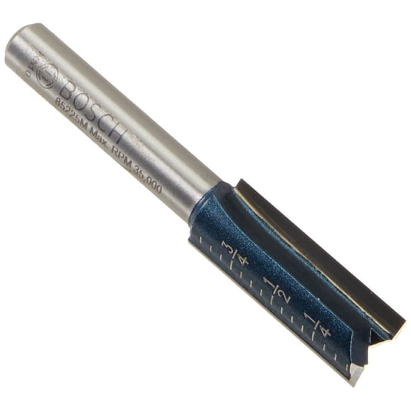 Fresa para Router Bosch 85225MC 3/8" x 1" Punta de Carburo