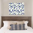 thumbnail image 3 of leaf Blueberries Print Tapestry for Bedroom - Tapestry Wall Hanging Wall Tapestry for Dorm Wall Decor Home Decoration , Aesthetic Funny Tapestry 29 x 37in, 3 of 5
