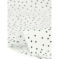 thumbnail image 6 of MODA NOVA Junior's Polka Dots Peter Pan Collar Puff Short Sleeve Summer Shirt, 6 of 6