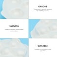 thumbnail image 3 of MasteelfCA 1Pc Baking Pan Conch Baking Dish Snail Dish Practical Barbecue Pan (White), 3 of 8