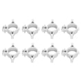thumbnail image 3 of 50pcs Electric Fence Insulators Pulse Electric Fence Terminal Rod Insulators with 3.2cm Hole for Farm Gray, 3 of 5