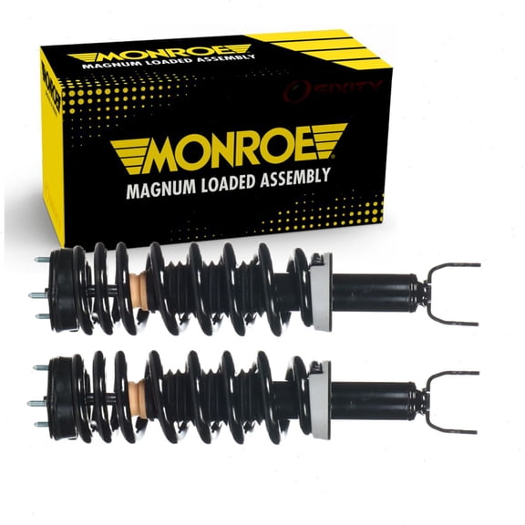 2 pc Front Strut & Coil Springs compatible with Dodge Ram 1500 2009-2010