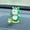 C, variant on Mini Frog Car Interior Decor Luminous Frog Figurines Decor Miniature Home