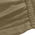 thumbnail image 6 of Afuyipoi Mens Jogger Pants Drawstring Elastic Waist Cuffed Ankle Casual Trousers Khaki Size M, 6 of 10