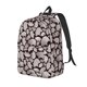 thumbnail image 1 of Balery Hand Drawn Pig Mochila Clásica Impresa Básica para Viaje, Mochila Escolar Resistente al Agua, Mochila de Lona con Correas Ajustables-Medium, 1 of 5