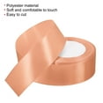 thumbnail image 3 of Unique Bargains 1.5 Inch Wide 24 Yards Satin Ribbon, 2 Pack Double Face Solid Crafts Roll for Party Home DIY Wrapping Decoration, Light Pink, 3 of 6