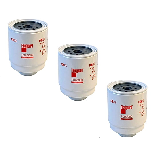 FS20089 Fleetguard Fuel/Water Separator Pack of 3
