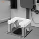 thumbnail image 3 of Sillas de Taburete Macarena con Asiento de inodoro en cuclillas Gris Material grueso, 3 of 7