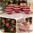 thumbnail image 6 of Miwamany Christmas Ball Ornaments 6 Pack, 6cm Large Glitter Christmas Tree Balls Shatterproof, Hanging Baubles for Xmas Tree Holiday Party Home Decor, Christmas Decorations Indoor, 6 of 7