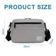 thumbnail image 5 of Bolso bandolera pequeño para hombre, para trabajo, viajes, negocios, bandolera, bolso de hombro, cartera, 5 of 5