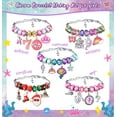 thumbnail image 5 of COO&KOO Charm Bracelet Making Kit,Mermaid Toys for 6 7 8 9 Year Old Girls,Birthday and Christmas Gift for 6 7 8 9 Year Old Girl,Creative Arts and Crafts for Kids Ages 6-8,Diy Jewelry Making Kit, 5 of 11