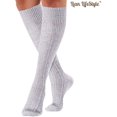 thumbnail image 7 of Lian LifeStyle Big Girl's 6 Pair's Exceptional High Crew Wool Socks Non Slip, Cozy and Cool HR1412 Size 6-9 (Gray), 7 of 7