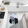 thumbnail image 2 of SussexHome Non Skid Washable Kitchen Runner Rug - 100 % Polyester Kitchen Floor Mat for in Front of Sink - 20 x 59 Inches Heavy Duty Runner Rug for Kitchen Floor, 2 of 7