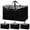 Black, variant on Djiypn Collapsible Moving Bags - Heavy Duty Boxes with Zippers and Handles, Space Saving Packing Totes for Moving Supplies Storage (90L, 4-Pack, Gray)