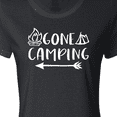 thumbnail image 4 of Inktastic Gone Camping Women's T-Shirt, 4 of 5
