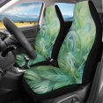 thumbnail image 2 of XYZCANDO Car Seat Covers Set of 2 Car Front Seat Covers Carseat Covers Washable Interior Decor Van Auto, Leaves, 2 of 10