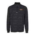 thumbnail image 2 of Men's Cutter & Buck Black Illinois State Redbirds Traverse Camo Print Stretch Quarter-Zip Pullover Top, 2 of 3