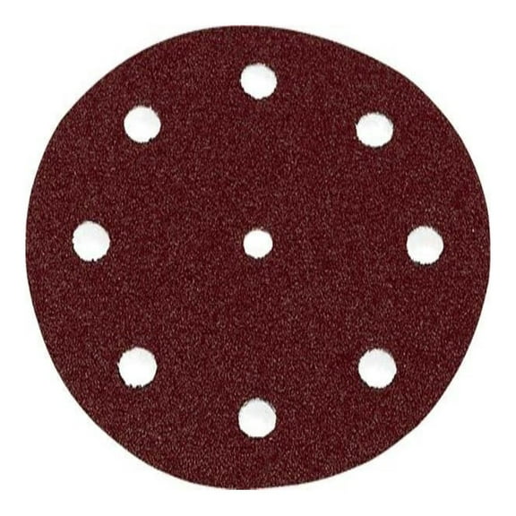 499095 Rubin 2 P80 Grit 5-Inch (125mm) Diameter Abrasive Sanding Discs, 50-Pack