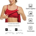 thumbnail image 2 of CARCOS Camisoles for Women with Built in Bra Adjustable Straps Plus Size Cami Sleeveless Summer Tops Swing Flowy Tanks, 2 of 8