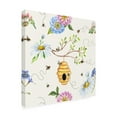 thumbnail image 4 of Canvas Wall Art - Jean Plout 'Beehive Garden' Wall Art for Living Room, Bedroom, or Office Décor by Trademark Fine Art - 18 x 18 Inches, 4 of 4