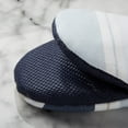 thumbnail image 4 of Martha Stewart Thin Stripe Mini Oven Mitt Set, Blue, 2 Piece, 4 of 4