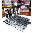 thumbnail image 2 of 10 Black Acrylic Paint Pens, Double Pack of Both Extra Fine and Medium Tip Paint Markers - ArtShip Design, 2 of 7