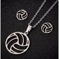 thumbnail image 4 of FcBaudy Boucles d'Oreilles pour Femmes, Cadeaux pour Femmes Ensemble de Pendentif de Mode pour Femmes Collier Clavicule Coloré Boucles d'Oreilles Exquises Serviette de Vaisselle, 4 of 5
