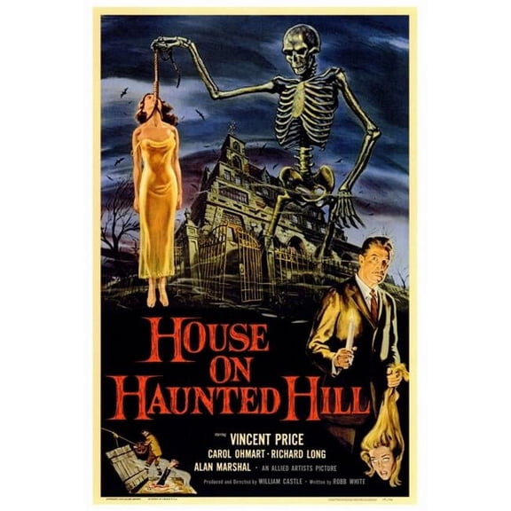 House on Haunted Hill Movie Poster Print (27 x 40)