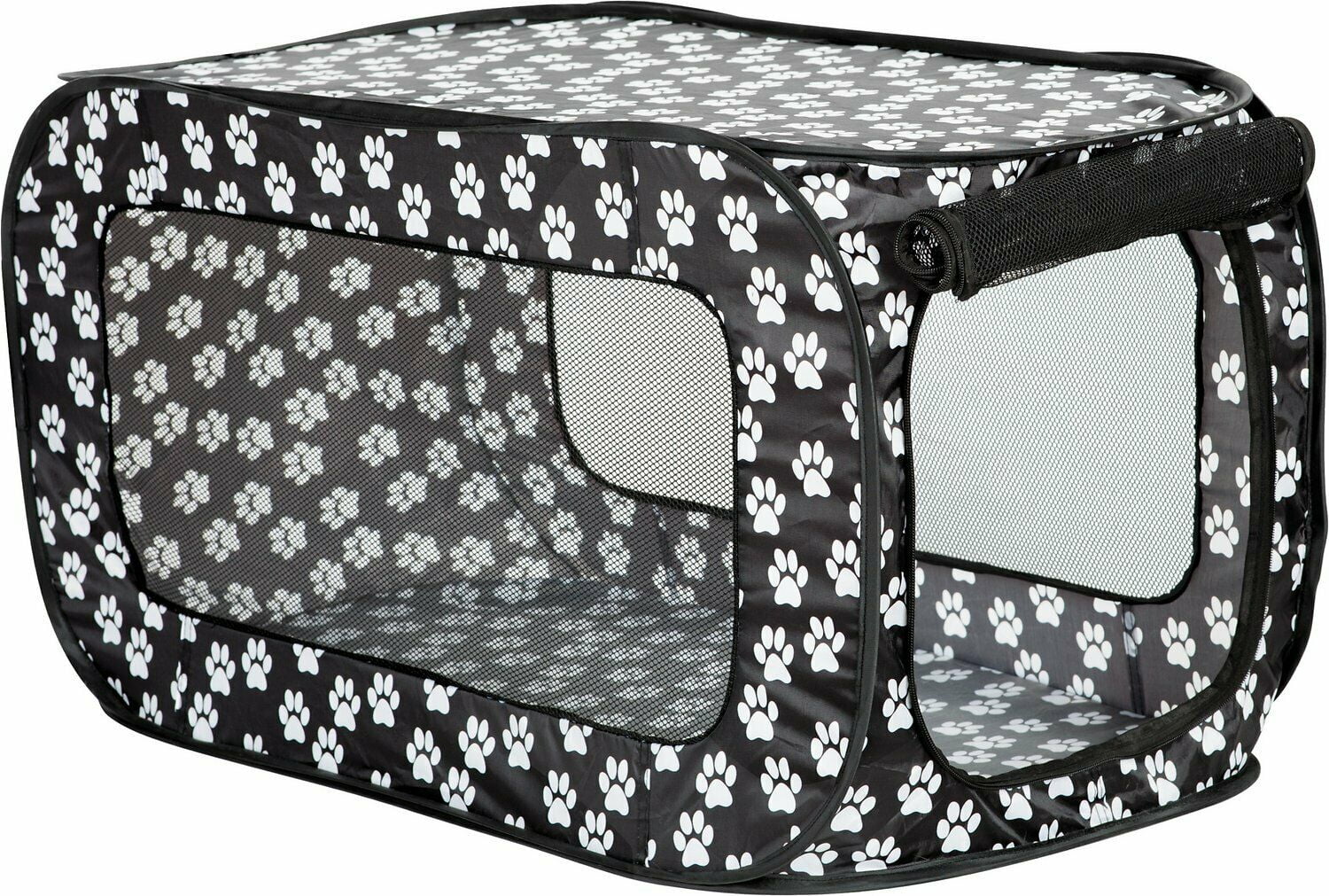 Frisky Friends Folding Soft Dog Crate Pet Kennel Crate