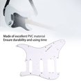 thumbnail image 4 of Guitar Pickguard,Durable PVC Plastic Front Plate Panel Cover Electric Guitar Guard Scratch Board Instrument Accessories, 4 of 8