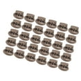 thumbnail image 1 of 30Pcs Metal Cord Locks, End Stopper Fastener Slider Toggles Clip Double Hole Round Ball Plastic For Drawstrings Lanyard Paracord Elastic Bungee Shock Cord Rope, 1 of 8