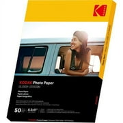 Kodak Glossy Photo Paper 8.5 x 11 50 Sheets/Pack (41182)