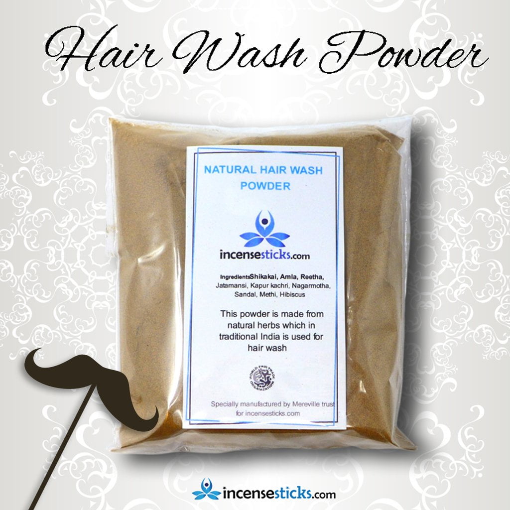Herbal Hair Wash Powder (110g) - Shikakai Powder for Hair fall Control - Herbal Hair Wash Powder (110g) - Shikakai Powder for Hair fall Control -