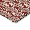 thumbnail image 4 of Addison Rugs Chantille Indoor/Outdoor Transitional Swirls Red Washable Rectangle Rug, 3' x 5', 4 of 6