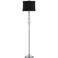 thumbnail image 5 of SAFAVIEH Venezia 61 in. Glam Clear Crystal Floor Lamp with Black Cotton/Polyester Shade, 5 of 7