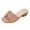 Khaki, variant on Women's Dress Flat Sandals Slip on Square Open Toe Low Block Heeled Mules Summer Wedding Guest Walking Shoes Blue Size 8