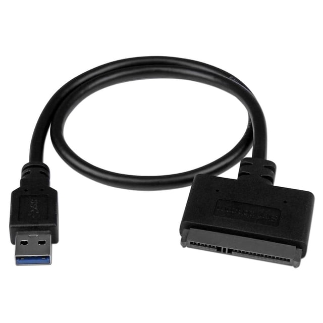Cable adaptador StarTech USB 3.1 10 Gbps a SATA para unidades de Startech USB312SAT3CB