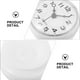 thumbnail image 5 of Reloj de pared impermeable para baño, silencioso, con ventosa., 5 of 7