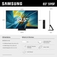 thumbnail image 2 of SAMSUNG 83”-Inch Class OLED S95F 4K Glare Free Smart TV (2025 Model - QN83S95FA) NQ4 AI Gen3 Processor | OLED HDR Pro, Motion Xcelerator 164Hz |Alexa Built-in – Certified Refurbished, 2 of 12