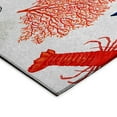 thumbnail image 3 of Addison Rugs Harpswell AHP34 Red 8' x 10' Indoor Outdoor Area Rug, Easy Clean, Machine Washable, Non Shedding, Bedroom, Living Room, Dining Room, Kitchen, Patio Rug, 3 of 5