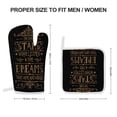 thumbnail image 2 of To The Stars Who Listen Oven Gloves And Pots Stand Set Oven Gloves And Pot Racks Pot Racks And Oven Gloves Set, 2 of 9