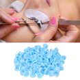 thumbnail image 4 of Anneaux de Colle pour Extension de Cils, Anneaux de Pigment Bleus Capacité Modérée 100 Pcs pour Magasin, 4 of 8