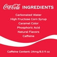 thumbnail image 5 of Coca-Cola Classic Soda Pop, 8.5 fl oz Bottle, 5 of 6