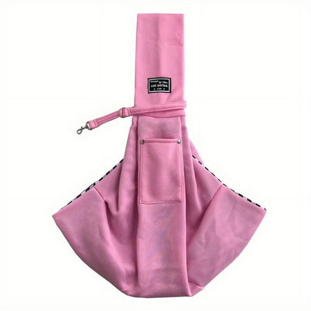 Hands-Free Pet Travel Made Easy: Soft Sling Bag Dog Carrier For Stress-Free Outings!